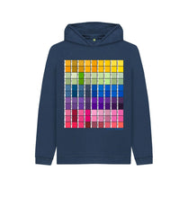 Load image into Gallery viewer, Navy Blue KIDS UNISEX CHROMOLOGY HOODY
