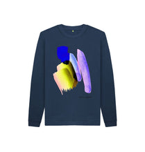 Load image into Gallery viewer, Navy Blue KIDS UNISEX INK 2 SWEATSHIRT