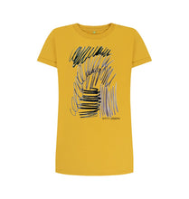 Charger l'image dans la galerie, Mustard UNISEX NEUTRAL PASTEL TEESHIRT DRESS