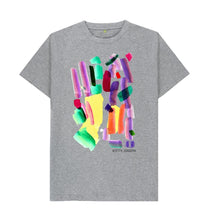 Load image into Gallery viewer, Athletic Grey UNISEX MULTI INK TEESHIRT