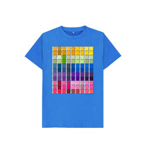Load image into Gallery viewer, Bright Blue KIDS UNISEX CHROMOLOGY TEESHIRT