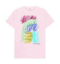 Load image into Gallery viewer, Pink UNISEX JEWEL PASTELS TEESHIRT