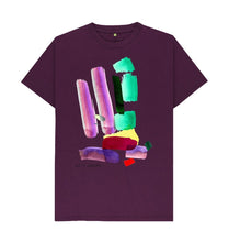 Load image into Gallery viewer, Purple UNISEX INK 1 TEESHIRT