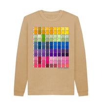 Load image into Gallery viewer, Sand UNISEX CHROMOLOGY SWEATSHIRT