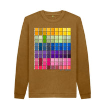 Load image into Gallery viewer, Brown UNISEX CHROMOLOGY SWEATSHIRT