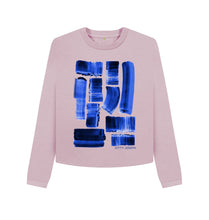 Charger l'image dans la galerie, Mauve UMISEX INK STRIPES BOXY JUMPER