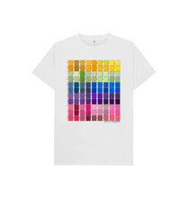 Load image into Gallery viewer, White KIDS UNISEX CHROMOLOGY TEESHIRT