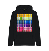 Load image into Gallery viewer, Black UNISEX CHROMOLOGY HOODY