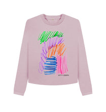 Charger l'image dans la galerie, Mauve UNISEX FRUIT PASTELS BOXY JUMPER