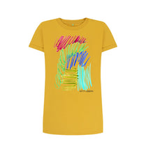 Charger l'image dans la galerie, Mustard UNISEX JEWEL PASTELS TEESHIRT DRESS