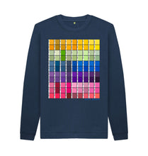 Load image into Gallery viewer, Navy Blue UNISEX CHROMOLOGY SWEATSHIRT