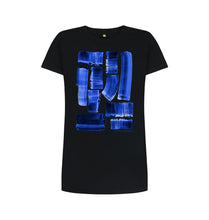 Charger l'image dans la galerie, Black UNISEX INK STRIPES TEESHIRT DRESS