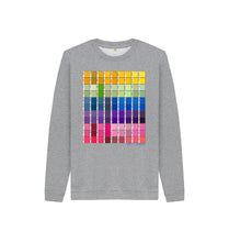 Load image into Gallery viewer, Athletic Grey KIDS UNISEX CHROMOLOGY SWEATSHIRT