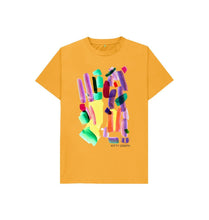 Load image into Gallery viewer, Mustard KIDS UNISEX MULTI INK TEESHIRT
