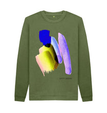 Load image into Gallery viewer, Khaki UNISEX INK 2 SWEARSHIRT