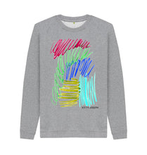 Cargar imagen en el visor de la galería, Light Heather UNISEX JEWEL PASTELS SWEATSHIRT