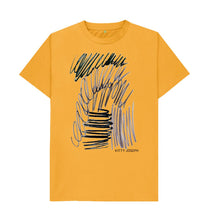 Load image into Gallery viewer, Mustard UNISEX NEUTRAL PASTEL TEESHIRT