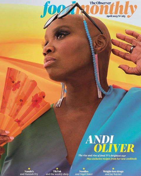 Andi Oliver wears Kitty Joseph Gradient V Top