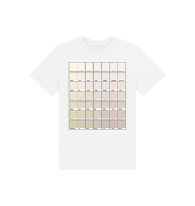 White KIDS CREAM CHROMOLOGY TEE