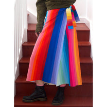 Load image into Gallery viewer, SAMPLE SALE - SOLIS MIDI WRAP SKIRT
