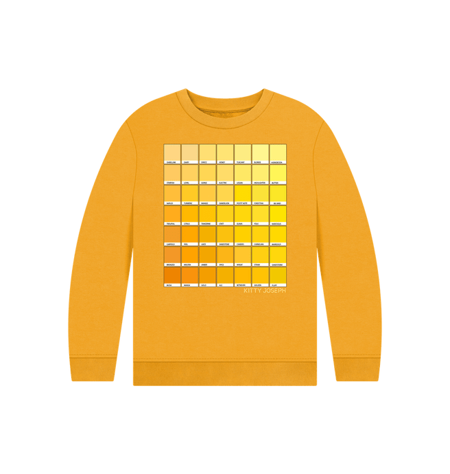 Mustard KIDS YELLOW CHROMOLOGY SWEATSHIRT