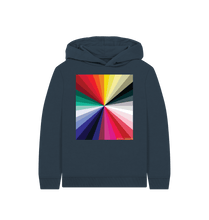 Load image into Gallery viewer, Navy Blue KIDS CHROMA HOODY
