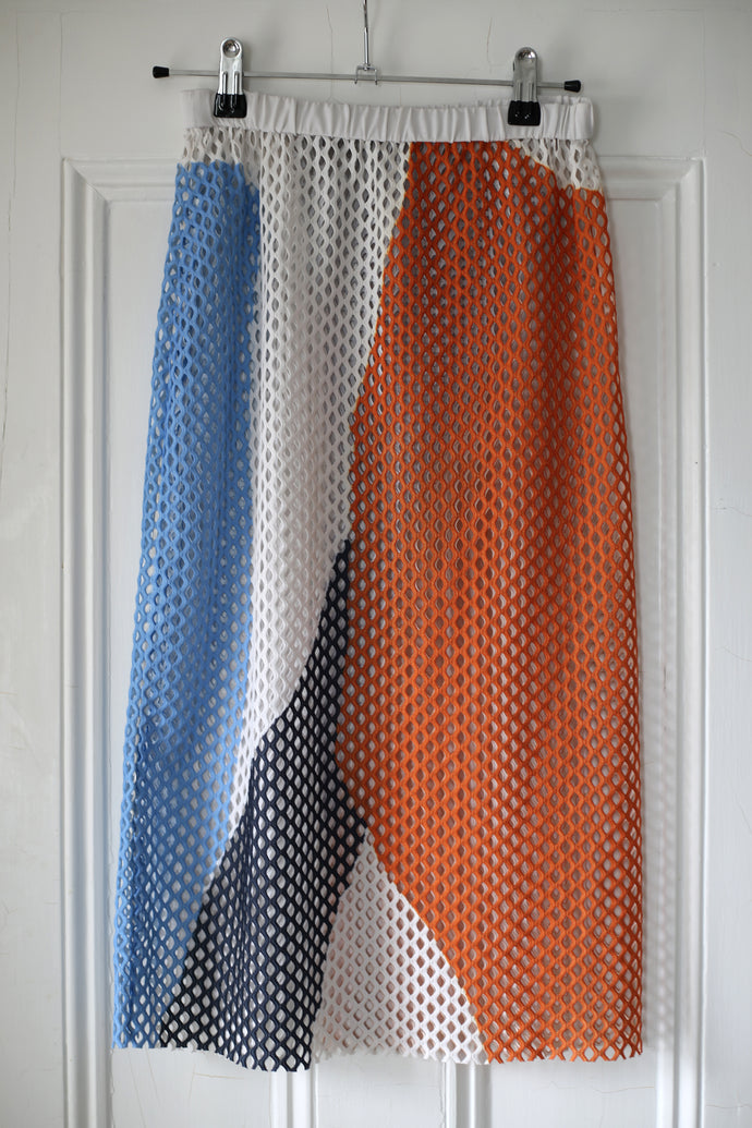 SAMPLE SALE - MESH COLLAGE SKIRT