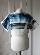 Load image into Gallery viewer, SAMPLE SALE - BRUSHSTROKE PRINT TOP
