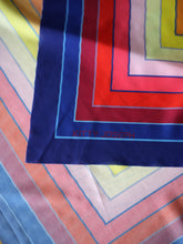 Load image into Gallery viewer, SAMPLE SALE - MYRIAD SQUARE SCARF (BLUES)
