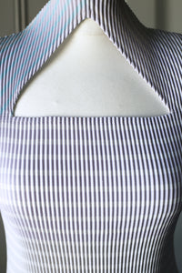 SAMPLE SALE | PLEATED TRIAD TOP (PASTEL)