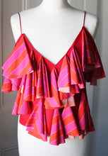 Load image into Gallery viewer, SAMPLE SALE | GERANIUM RUFFLE TOP
