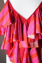 Load image into Gallery viewer, SAMPLE SALE | GERANIUM RUFFLE TOP

