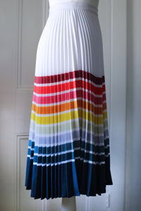 SAMPLE SALE - PLEATED MIDI SKIRT