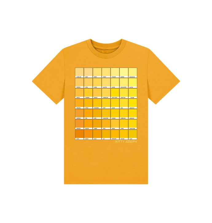 Mustard KIDS YELLOW CHROMOLOGY TEE