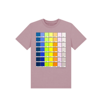 Load image into Gallery viewer, Mauve KIDS MULTI CHROMOLOGY TEE
