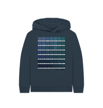 Load image into Gallery viewer, Navy Blue KIDS NAVY CHROMOLOGY HOODY
