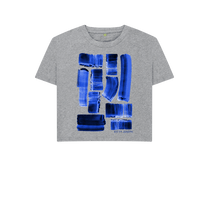 Cargar imagen en el visor de la galería, Athletic Grey Printed T-shirt Front
