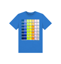 Load image into Gallery viewer, Bright Blue KIDS MULTI CHROMOLOGY TEE
