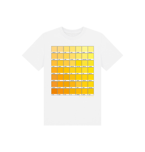 White KIDS YELLOW CHROMOLOGY TEE