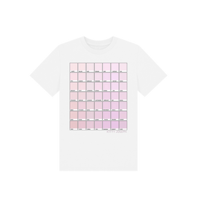 White KIDS PINK CHROMOLOGY TEE