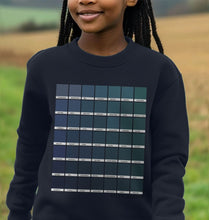 Load image into Gallery viewer, KIDS NAVY CHROMOLOGY SWEATSHIRT
