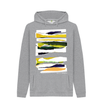 Cargar imagen en el visor de la galería, Light Heather Printed Hoody Front
