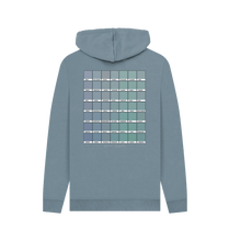 Load image into Gallery viewer, STONE BLUE CHROMOLOGY HOODY
