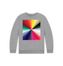 Load image into Gallery viewer, Athletic Grey KIDS CHROMA SWEATSHIRT
