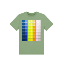 Load image into Gallery viewer, Sage KIDS MULTI CHROMOLOGY TEE
