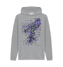 Cargar imagen en el visor de la galería, Light Heather Printed Hoody Front

