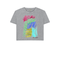 Cargar imagen en el visor de la galería, Athletic Grey Printed T-shirt Front
