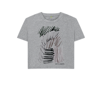 Charger l'image dans la galerie, Athletic Grey Printed T-shirt Front
