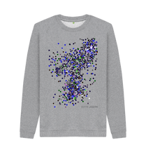 Cargar imagen en el visor de la galería, Light Heather Printed Sweater Front
