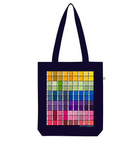 NAVY CHROMOLOGY TOTE